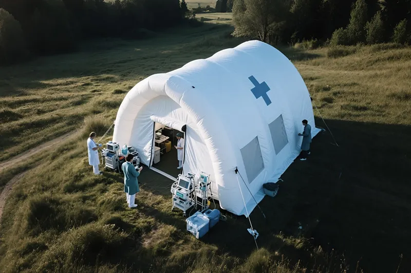 Inflatable Field Medical Tent