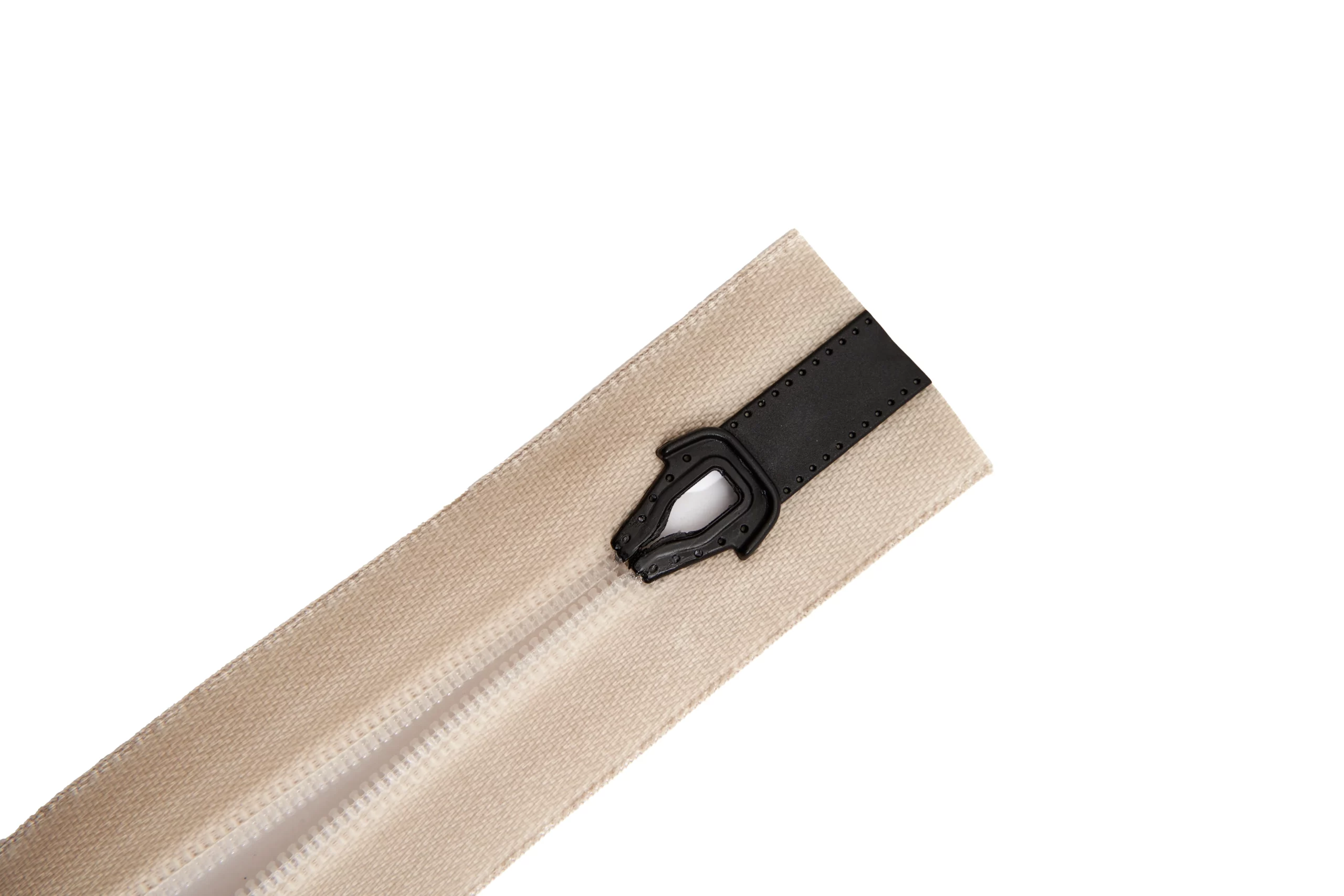 Beige Aeroseal airtight zipper